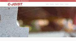 Desktop Screenshot of c-joist.com